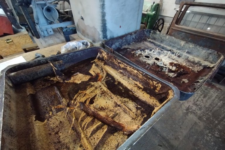 Hrubé odstranění nánosu - foto č. 1