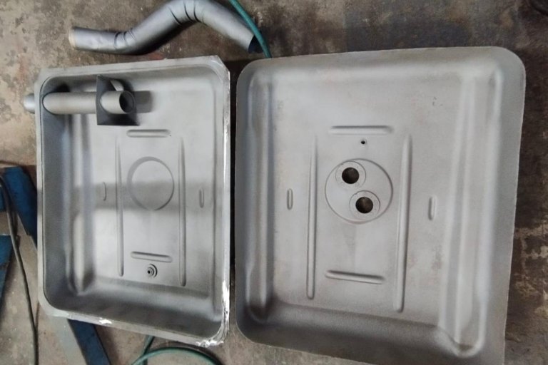 Příprava na detekci prasklin - foto č. 6