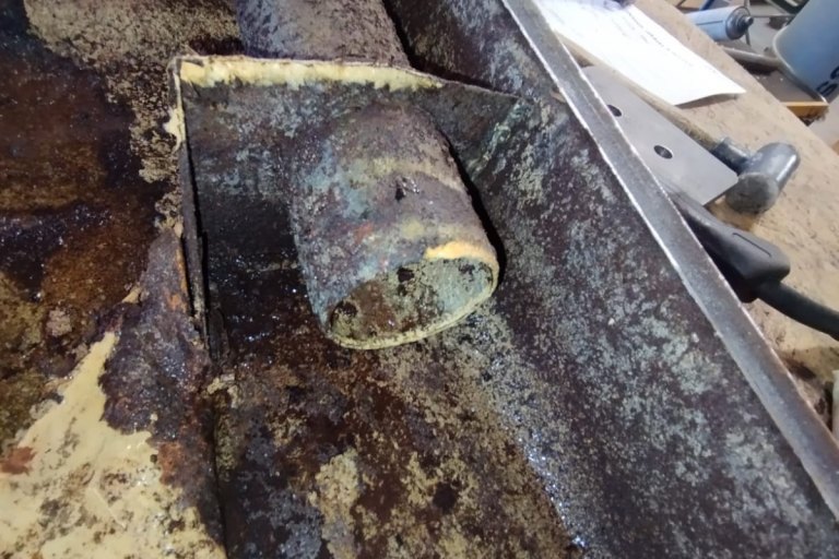 Hrubé odstranění nánosu - foto č. 2