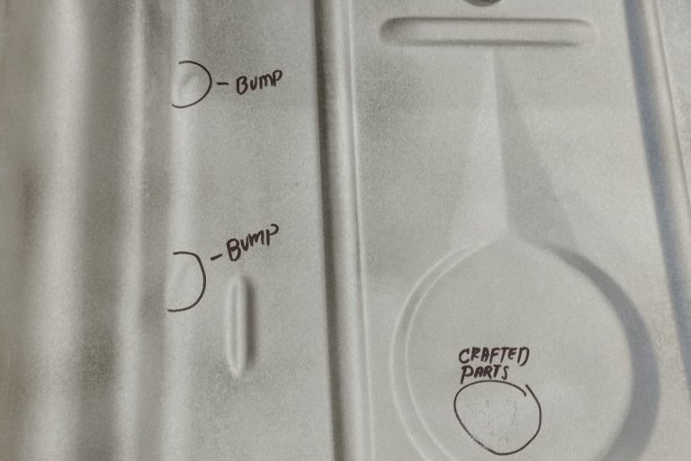 Příprava na detekci prasklin - foto č. 9