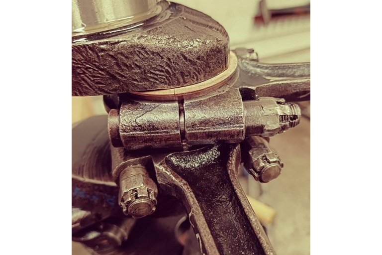 Hotové uložení ojnic Tatra 57 - foto č. 11