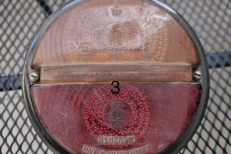 Škoda 120 - tlumiče + světla - foto č. 8