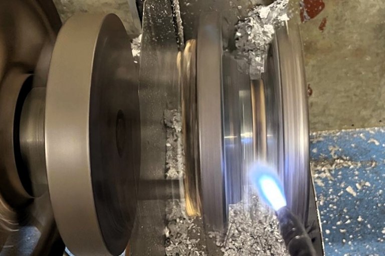 dohřívání pánve z vnější strany - foto č. 10