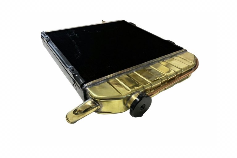 Chladič Škoda 100-100R leštěná vrchní a spodní vanička, ostatní černá barva - foto č. 7